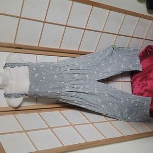 Women green/pink Cute Blacktape jumper/romper in a Size 1X